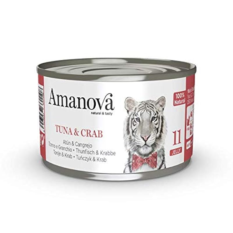 Amanova - Cibo Umido per Gatti 100% Naturale al Gusto T